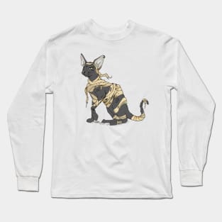 Egyptian Mummy Cat Long Sleeve T-Shirt